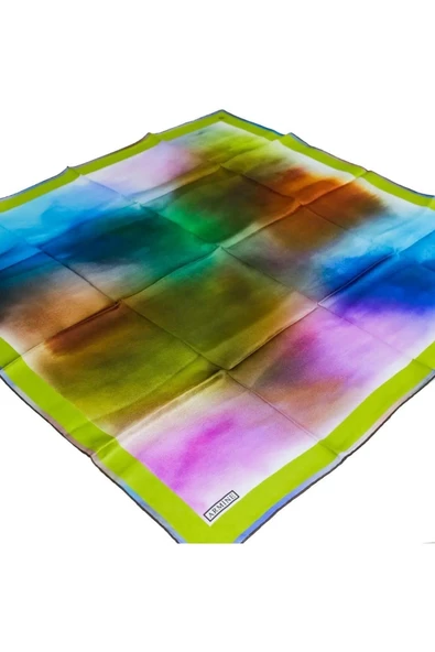 ARMİNE DJ SAF İPEK EŞARP 8927D (S)  (NOSTALJİ SURA) - 10