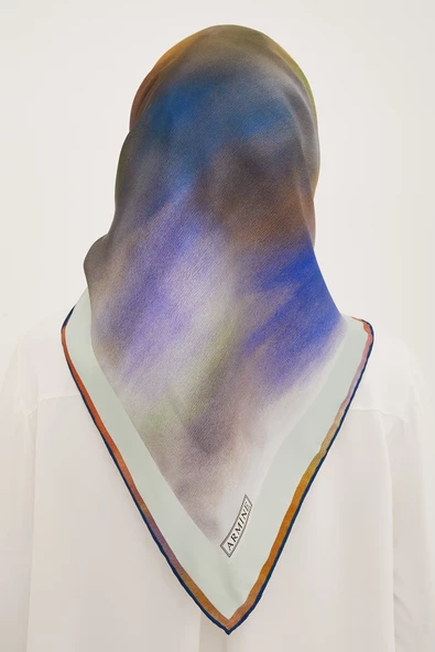 ARMİNE DJ SAF İPEK EŞARP 8927D (S)  (NOSTALJİ SURA)