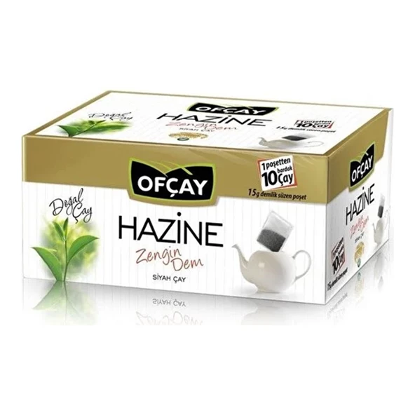 Ofçay Hazine Zengindem Demlik Poşet Çay 15gr 30lu