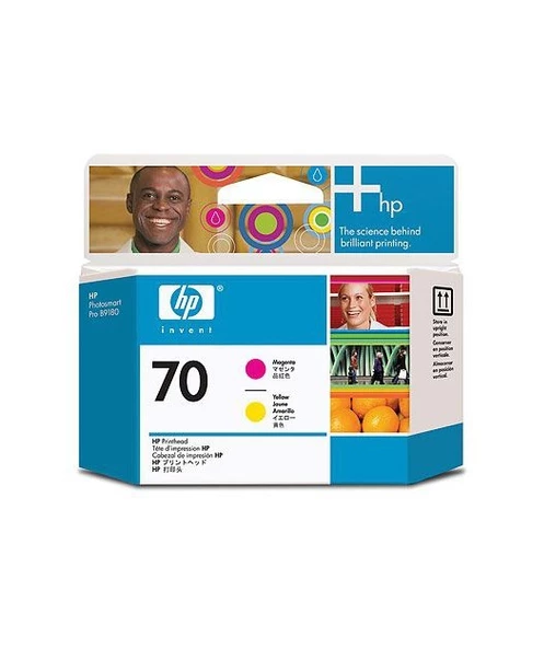 HP C9406A Magenta ve Yellow Baskı Kafası (70)