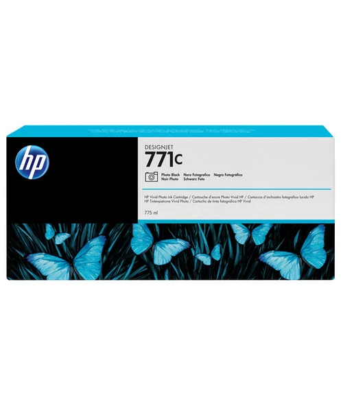 HP 771C 775 ml Fotoğraf Siyahı DesignJet Mürekkep Kartuşu