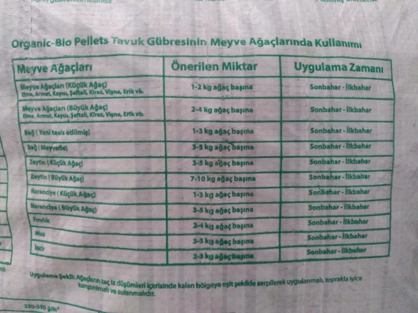 25 kg Organik Tavuk Gübresi - 2