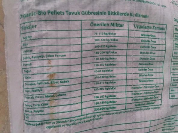 25 kg Organik Tavuk Gübresi - 3