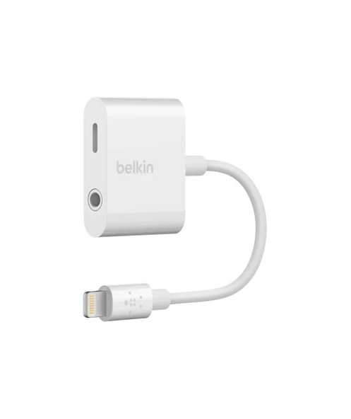 Belkin Lightning Şarj + 3.5mm Ses Girişi Çoğaltıcı