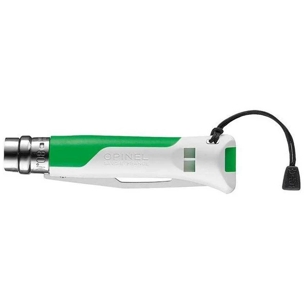 Opinel OP-002319 Inox 8 No Paslanmaz Çelik Çakı Yeşil Beyaz - 2
