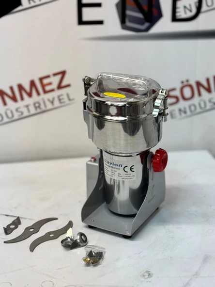 Lavion Yüksek Devirli Tarhana Salep Hububat Öğütme Makinesi 500 GR Elektrikli Öğütme Makinası - 6