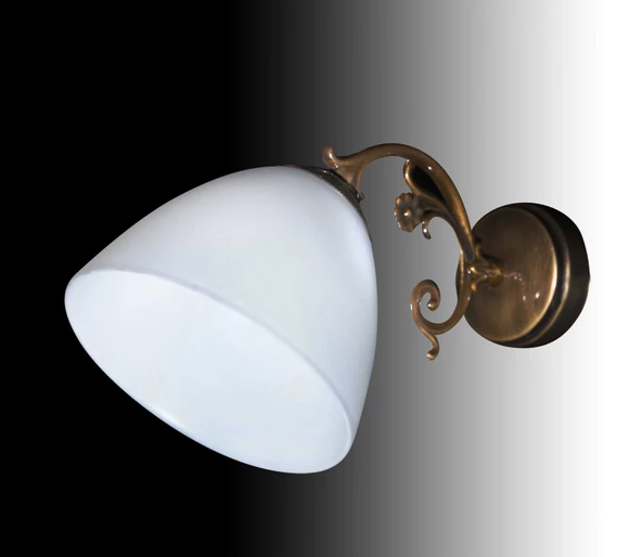 D-light Zamak Çiçek Aplik Eskitme