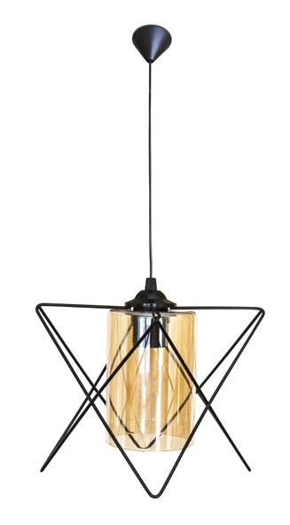 D-light BADE PLASTİK CAMLI AVİZE SİYAH