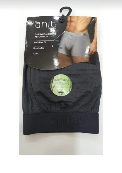 ANIT 1284 ERKEK NEFES ALAN BAMBU BOXER TEKLİ - 6