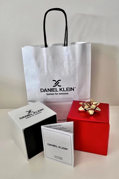 Daniel Klein DKISTE1359 Rakamları Rose Kordonu Siyah Renk İç Göstergeleri Aktif Hediye Paketli Erkek Kol Saati - 5