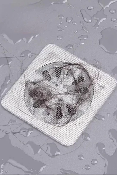 BUFFER® 10'lu Banyo ve Mıutfak Lavabo Koku Önleyici ve Haşere Böcek Önleyici Gider Filtresi - 10