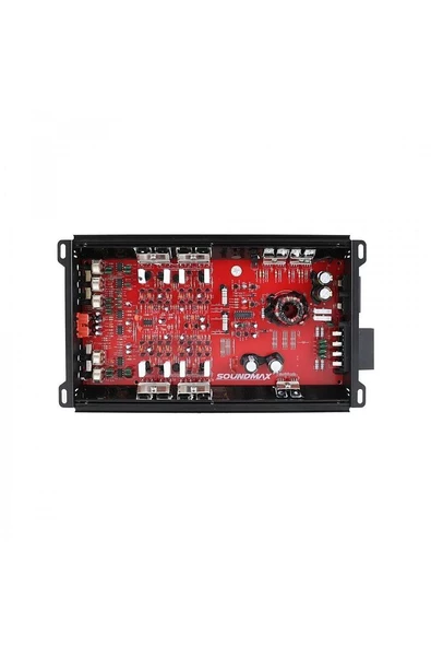 Soundmax SX-2850.4 2024 Yeni Seri 4 Kanal Oto Amfi 4ohm 4x60RMS-2ohm 4x90RMS - 3