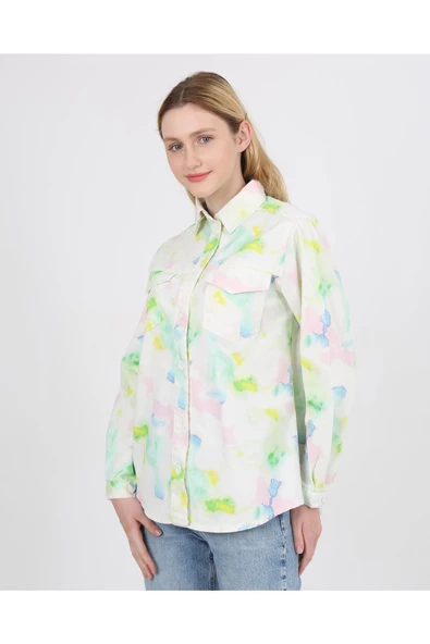 Doğal Kumaşlı -renkli Ceket - 2