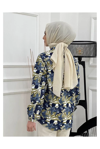 Doğal Kumaşlı -renkli Ceket - 6