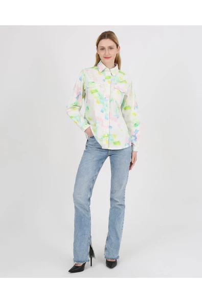 Doğal Kumaşlı -renkli Ceket - 3