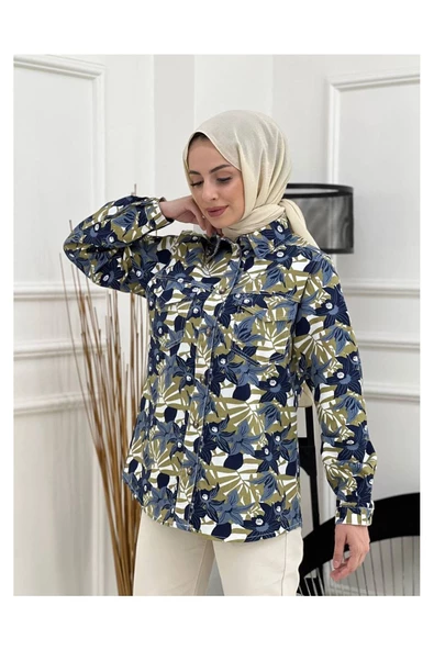 Doğal Kumaşlı -renkli Ceket - 7