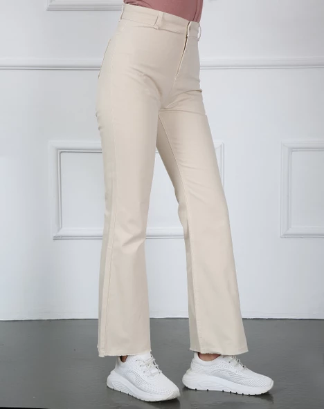 Doğal Kumaşlı Pantolon - 5