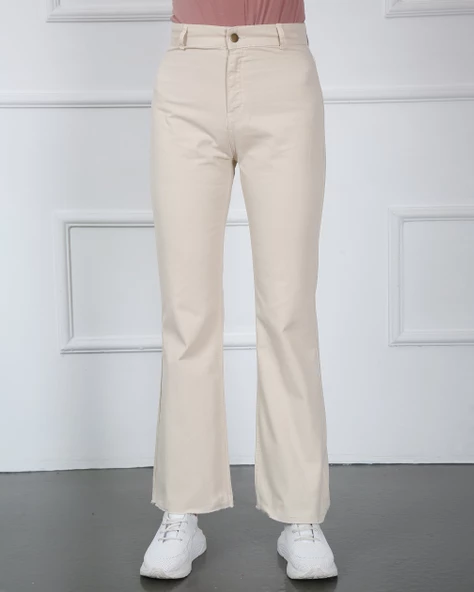 Doğal Kumaşlı Pantolon - 3