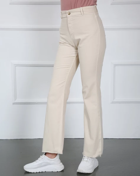 Doğal Kumaşlı Pantolon - 4