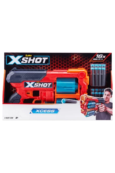 X-Shot Excel-Xcess 16 Dartlı: Savaş Alanının Yeni Kralı! - 4