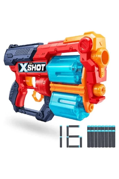 X-Shot Excel-Xcess 16 Dartlı: Savaş Alanının Yeni Kralı! - 2