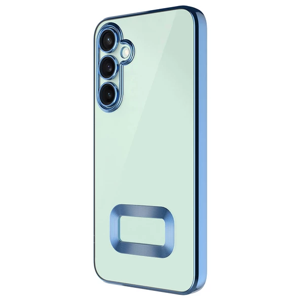 Samsung Galaxy A35 Kılıf Kamera Korumalı Logo Gösteren Omega Kapak - 4