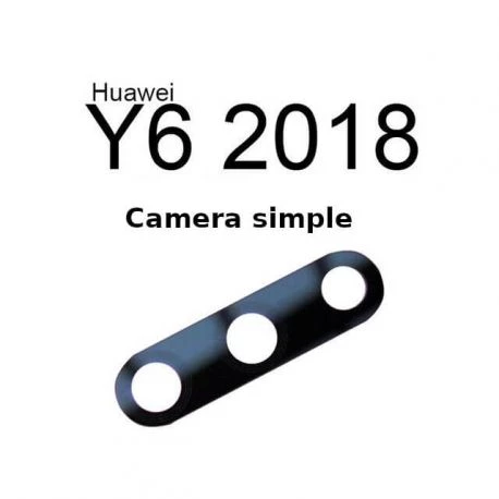 Huawei Y6 2018 Arka Kamera Camı (Çıtasız Sadece Cam)