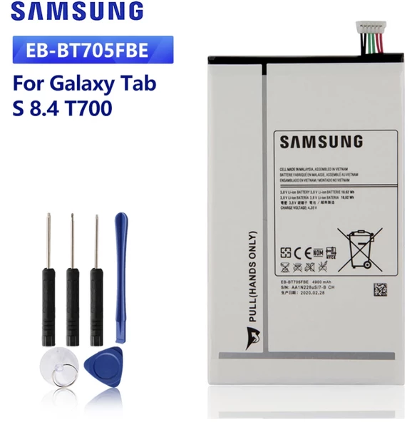 Samsung Galaxy Tab S Sm-T700 T701 T705 Batarya Pil