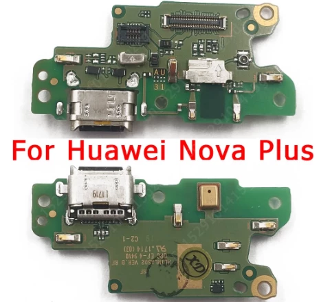 Huawei Nova Plus Şarj Soket Mikrofon Kulaklık Bordu Flexi