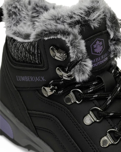 Lumberjack Debora 4Pr Kadın Siyah Bot - 7