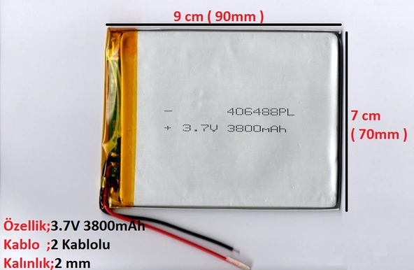 Hometech Alfa 7M için Tablet Batarya - Pil