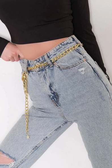 Ekru Brode Crop Ve Mini Etek Takım - 4