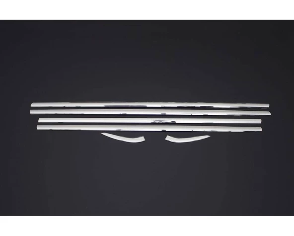 Citroen C-Elysee Uyumlu Cam Çıtası Krom 6 Parça 2012 Ve Sonrası Modeller İçin - Resim 4