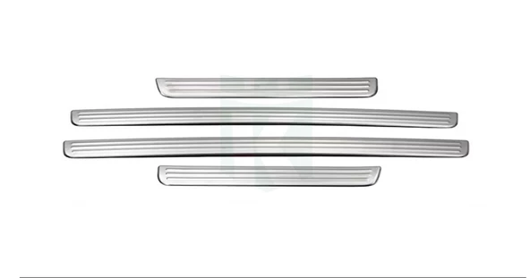 Passat B8 İç Kapı Eşiği Krom 4 Parça SW 2015 - 2019 Arası Modeller İçin