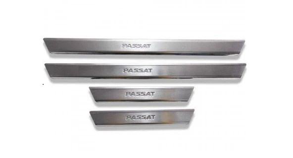 Passat B8 Kapı Eşiği Krom 4 Parça SW 2015 - 2019 Arası Modeller İçin