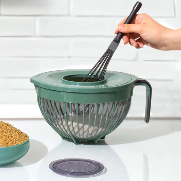 Selka Home Kapaklı Mikser Kabı 3000 ml - 4