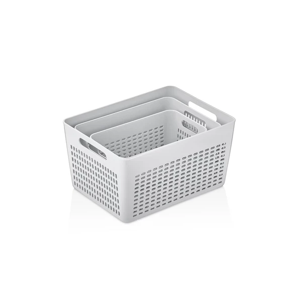 Selka Lavin 3'lü Dolap İçi Düzenleyici ( 2-4-7 Lt. ) - 8