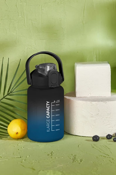 Selka Home - Briella 1000 ML Pipetli Motivasyon Matara - 7