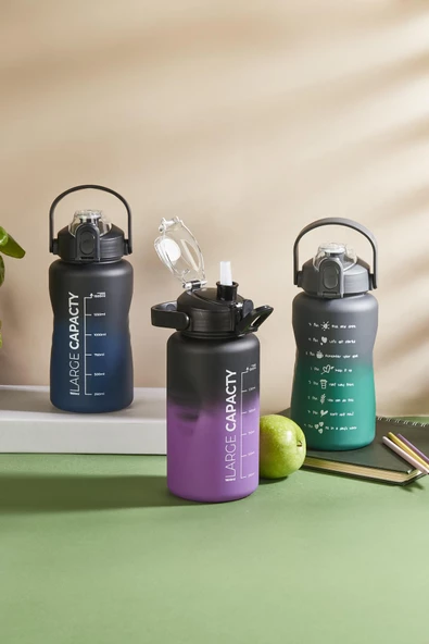 Selka Home - Briella 1500 ML Pipetli Motivasyon Matara - 10