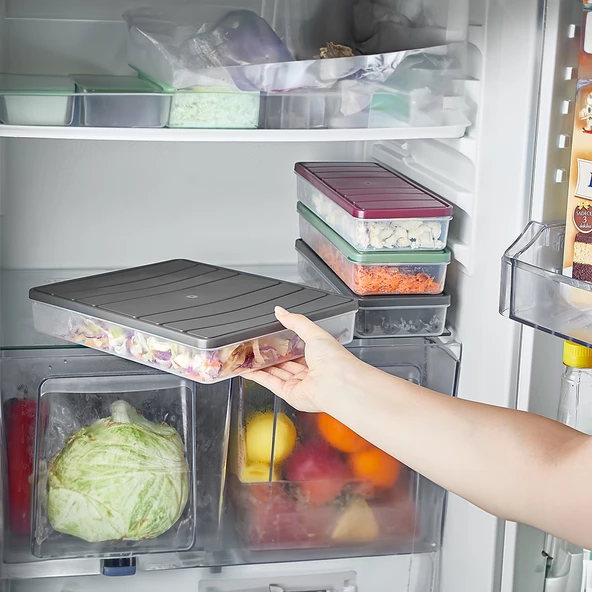 Selka Nora 8 Adet 1 Lt. Saklama Kabı - 12