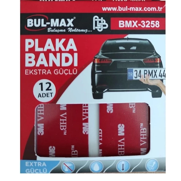 BULMAX PLAKA BANDI EKSTRA GÜÇLÜ