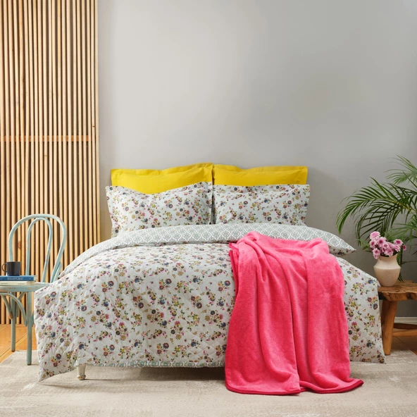 Karaca Home Narlo İndigo Çift Kişilik Winter Set