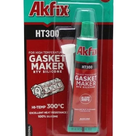 AKFİX 50ML CONTA SİLİKON KIRMIZI HT300