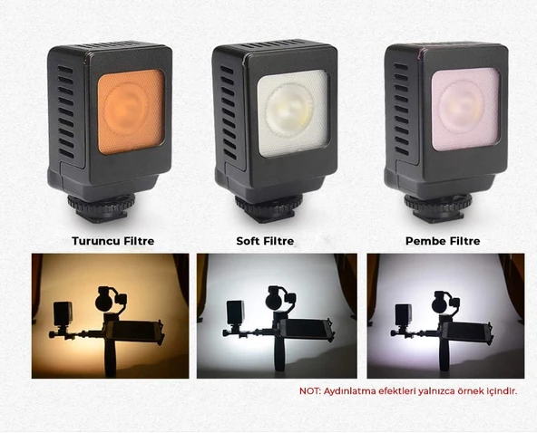 HLYPRO VL013 MİNİ DSLR LED - 4