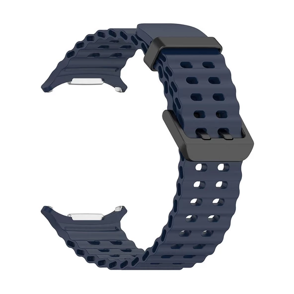 Galaxy Watch Ultra 47mm Redclick KRD-118 Tırtıklı Tasarım Silikon Kordon - Resim 8