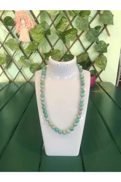 Amazonit Kolye - Resim 3