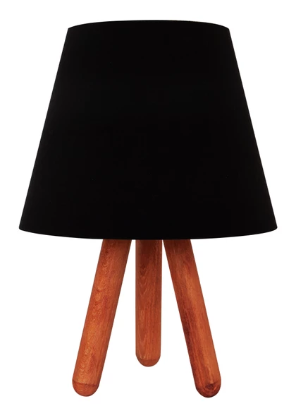 D-light Tripod Abajur Masa Lambası Siyah