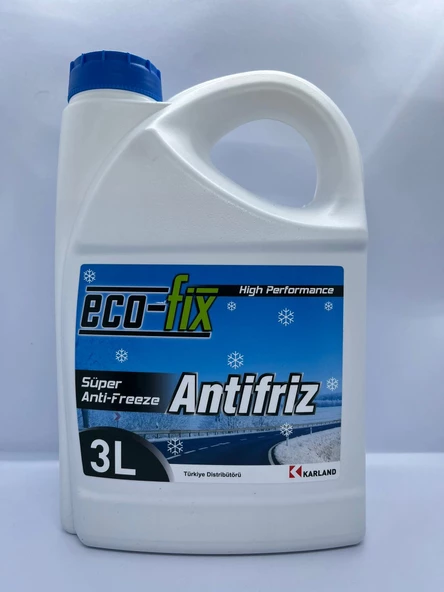 ECO-FIX ANTİFİRİZ MAVİ -56°C 3LT