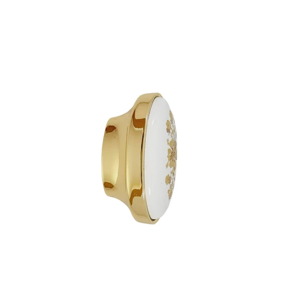 GUISTI Gold Desenli 32 mm Düğme Kulp ( 5 ADET ) - 6
