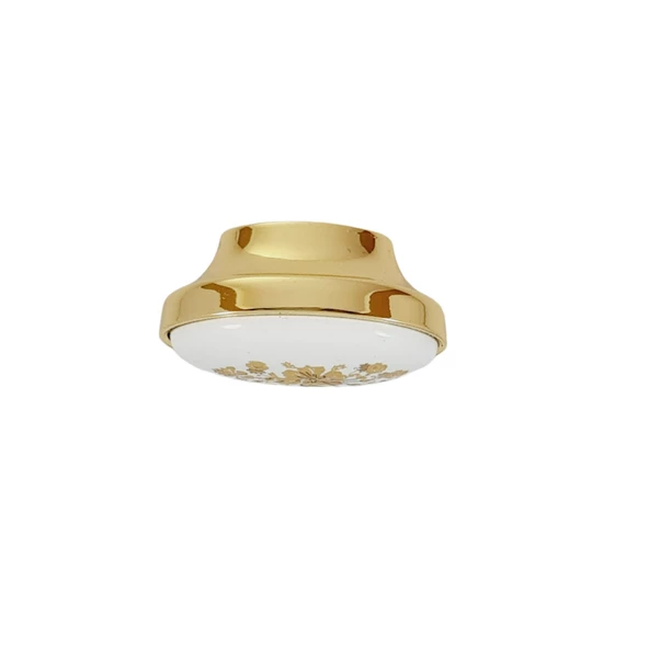 GUISTI Gold Desenli 32 mm Düğme Kulp ( 5 ADET ) - 5